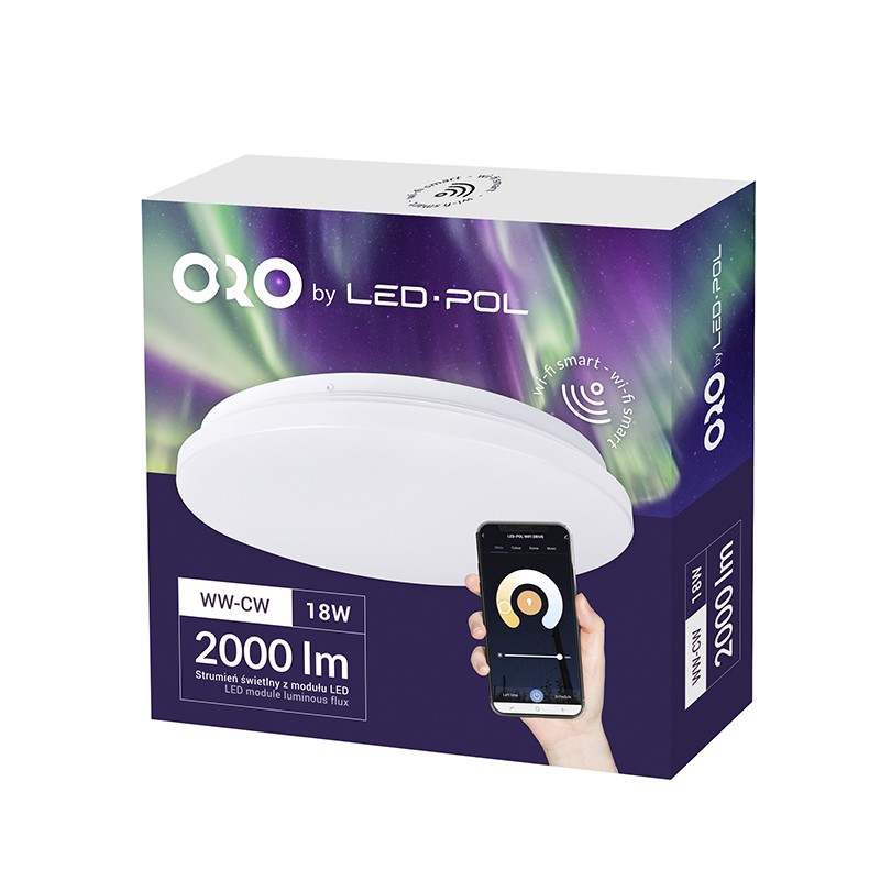 Wi-Fi napájecí zdroj pro LED LED-POL Ceres Wifi Drive 18W CCT