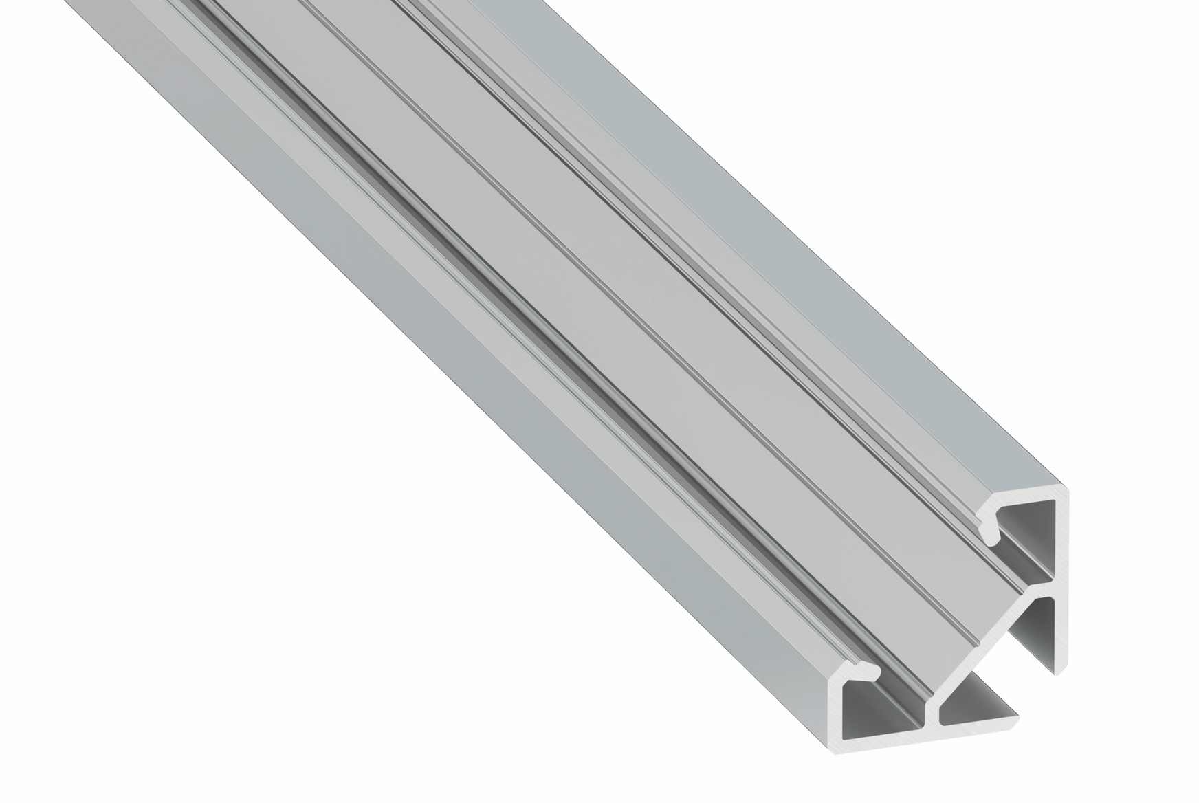 Profil hliníkový GREENLUX AL-PROFIL AJAR RAW NONANODIZED 2M (10-1380-20)