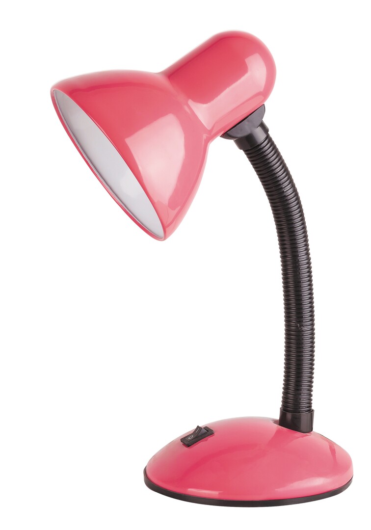 Stolní lampa Dylan růžová E27 1×40W RABALUX 4172