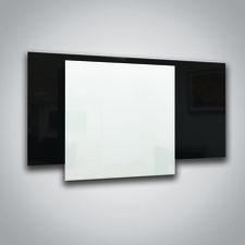 37150 ECOSUN 600 GS White Mléčně bílý, skleněný bezrámový panel na stěnu i strop, 600 W (20 ks/pal)