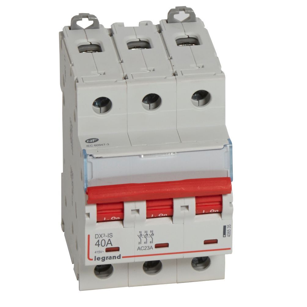 LEG 406535 DX3 VYPÍNAČ 3P 40A 400V SIG OV