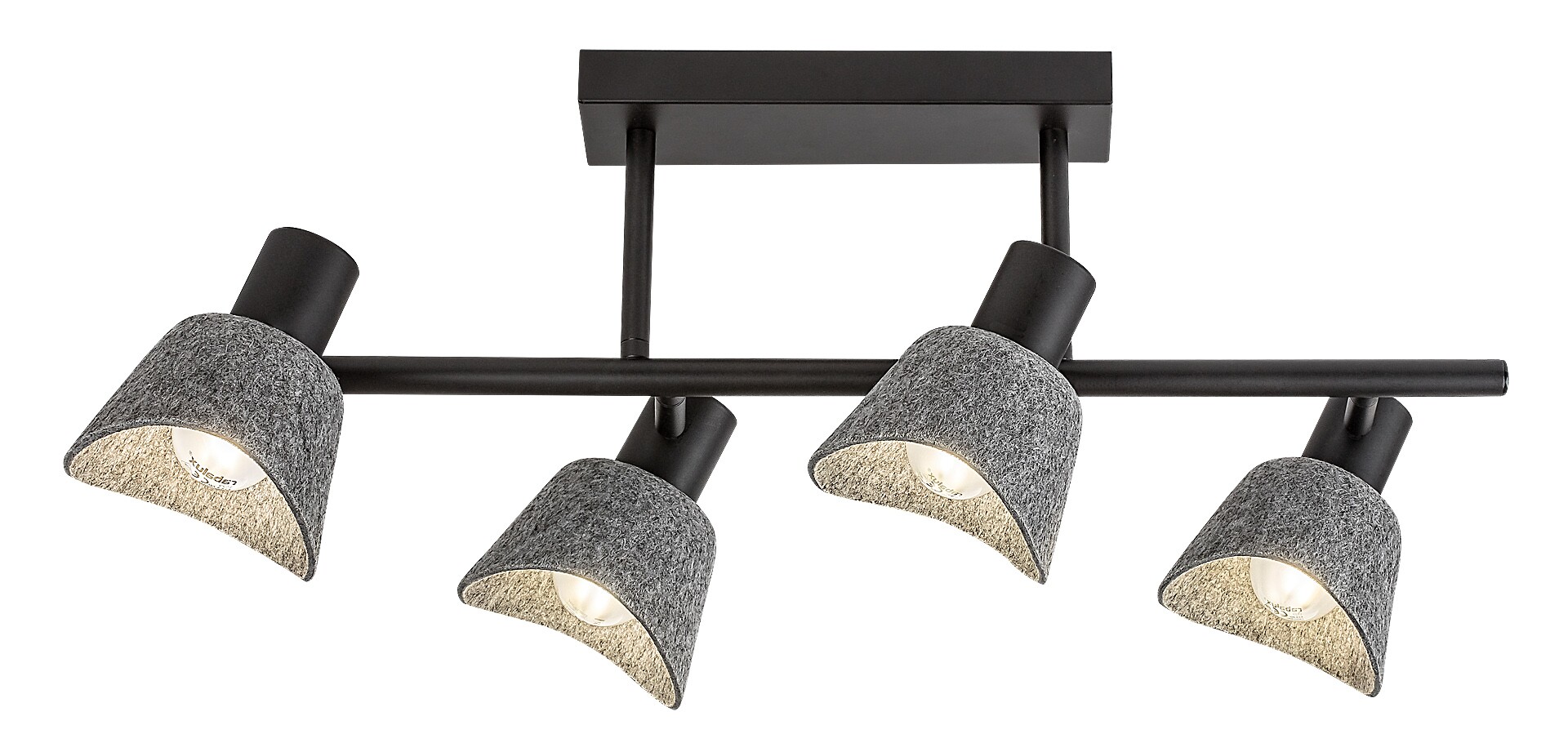 Stropní svítidlo Farelia černá E14 4×10W RABALUX 73010