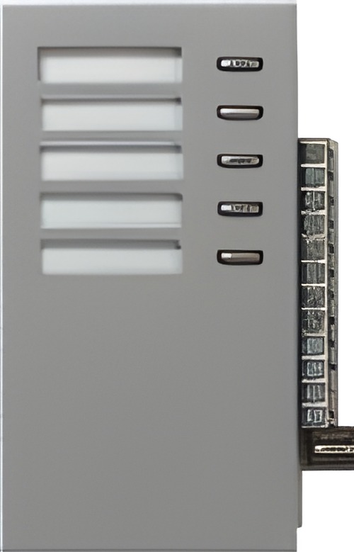 Modul TESLA STROPKOV 4FN 214 57.1/S1, 5 tlačítek