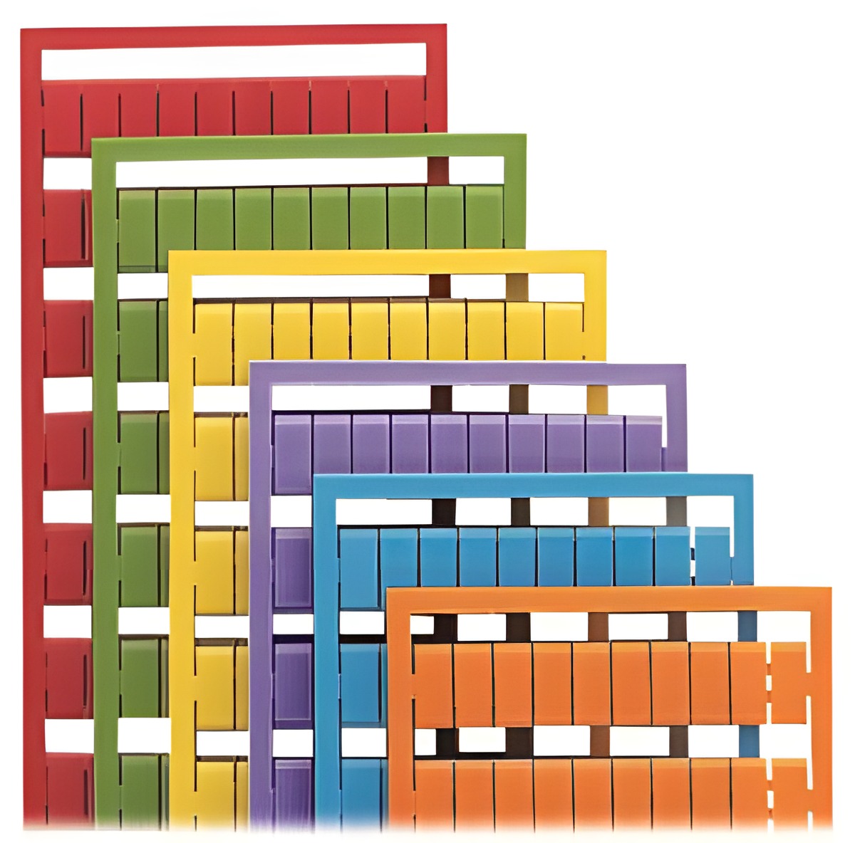 WAGO 209-501/000-002 Popisovací karta WSB