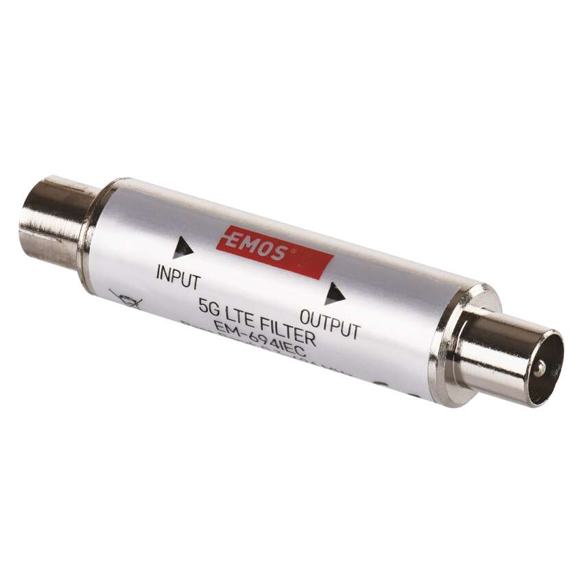 Filtr anténní EMOS J5712, 5G, IEC konektor