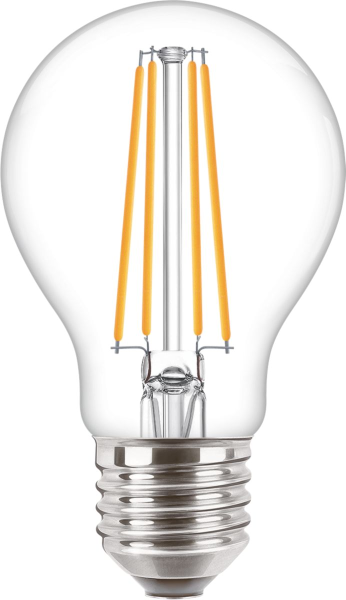 LED žárovka Philips CorePro Bulb ND 7-60W E27 WW A60 CL G, nestmívatelná, čirá