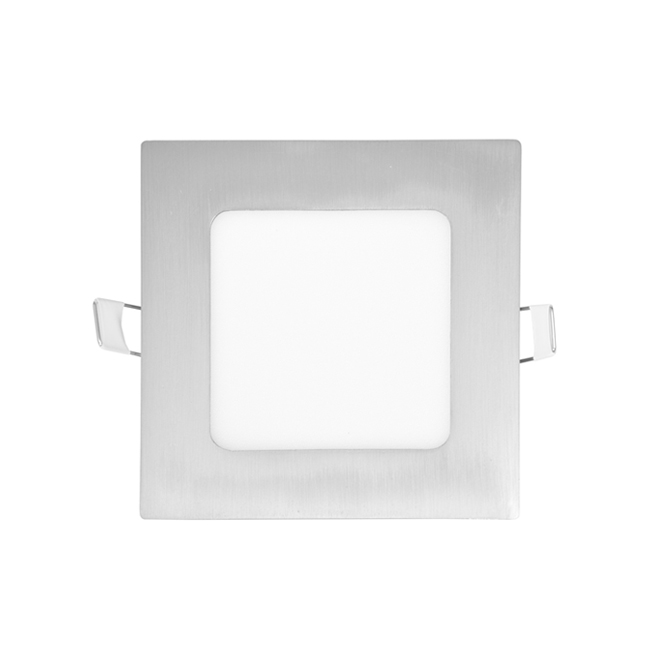 LED panel ECOPLANET RAFA 6W, 470lm, 2700K, IP20, teplá bílá (LED-WSQ-6W/27/CHR)