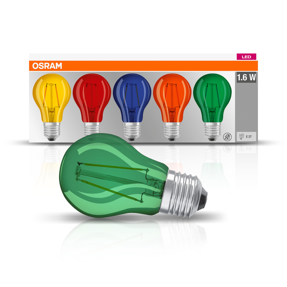 LED žárovka OSRAM LEDS CLA DECOR BOX FS1