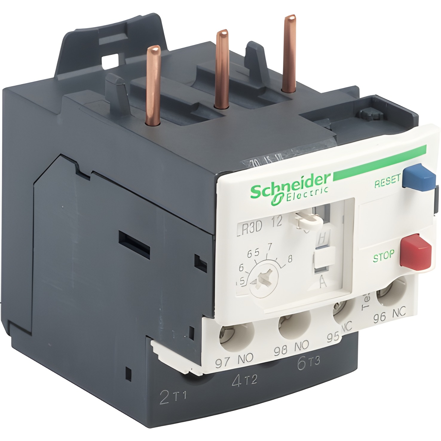 SCHN LR3D12 jisticí nadproudové relé - 5,5...8A - třída 10A