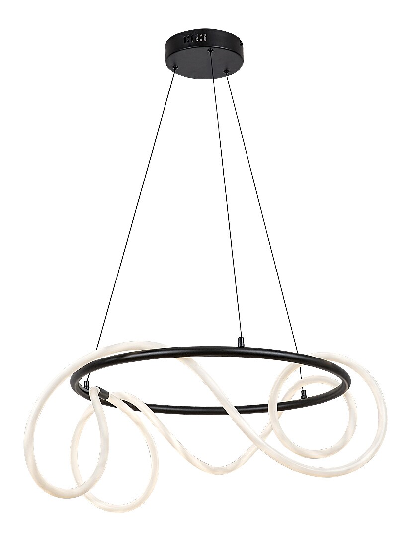 Závěsné svítidlo Montema černá LED 54W RABALUX 72191