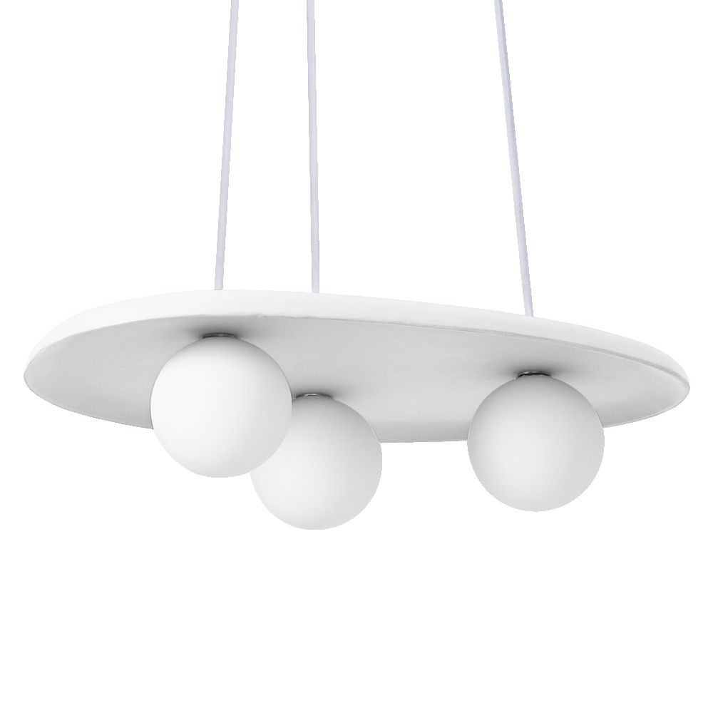 LED svítidlo dekorativní LEDVANCE DECOR PLASTER NEST PEND 3XG9 WT