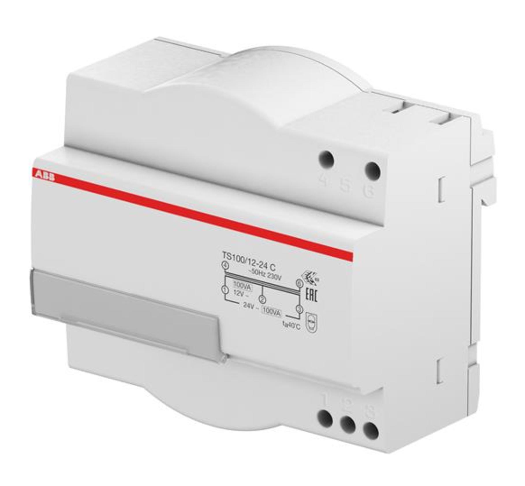 ABB 2CSM228575R0812 TS100/12-24C transformátor zvonkový bezpečnostní