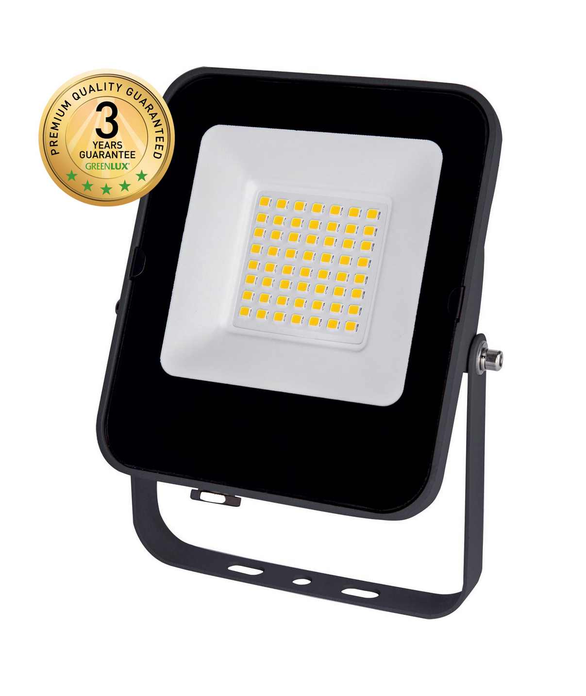 Reflektor LED GREENLUX ALFA SMD 30W, IP65, neutrální bílá, černá