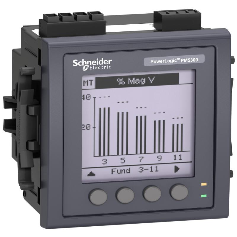SCHN METSEPM5331 Analyzátor PM5331, Modbus, 2DI/2DO, 2 relé, MID