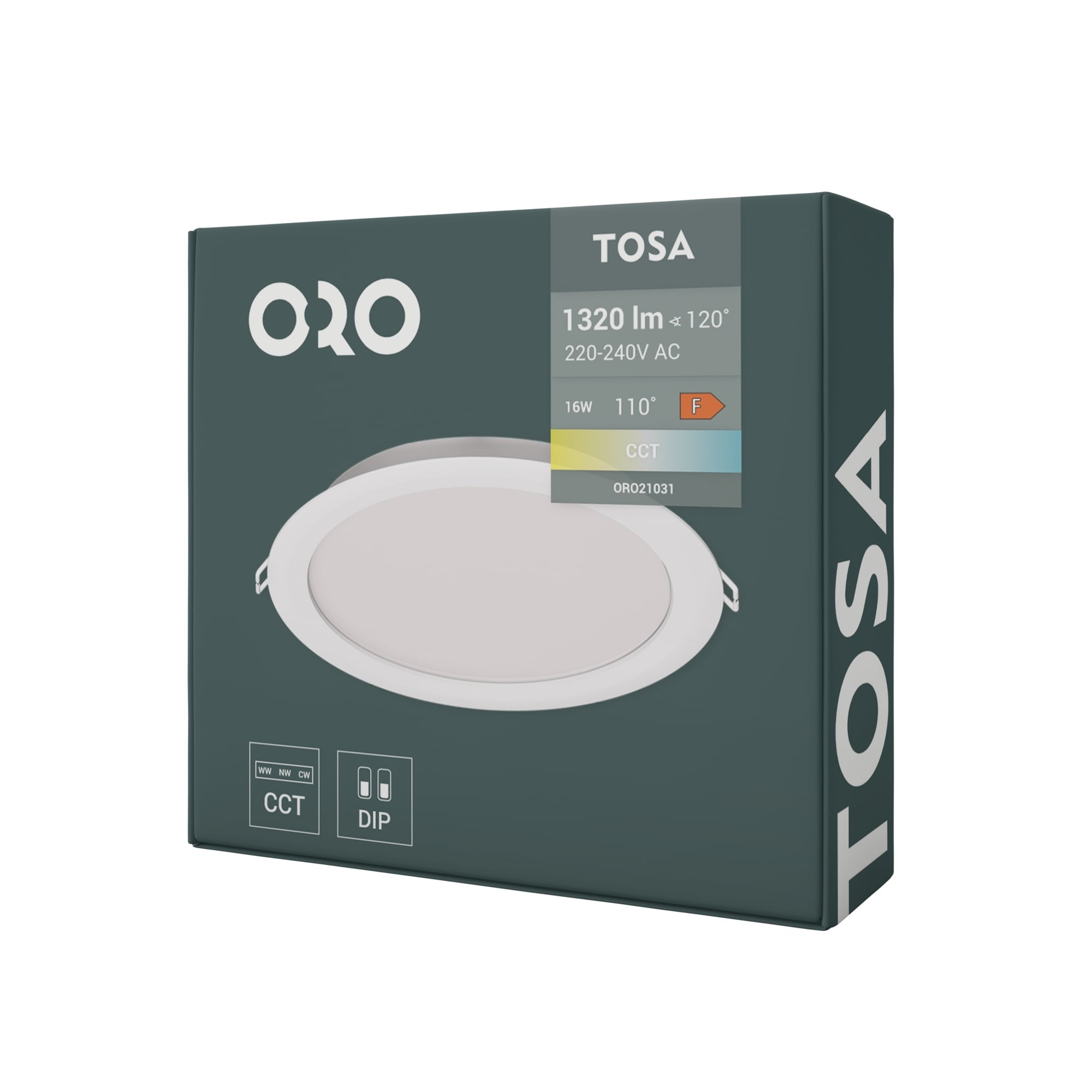 LED downlight LED-POL Tosa 16W CCT