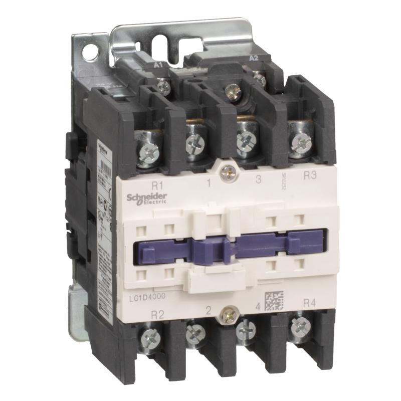 SCHN LC1D40008B7 CONTACTOR 40A 2P2R 24V50/60HZ