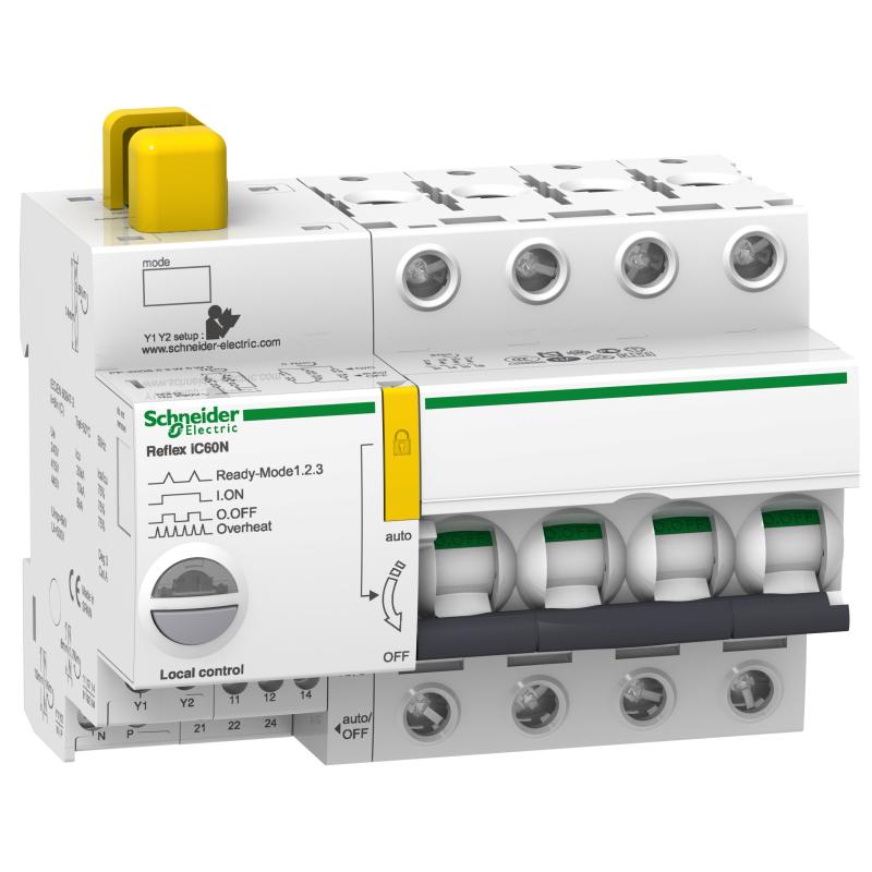 SCHN A9C61440 Jistič REFLEX iC60N Ti24 40 A 4P B