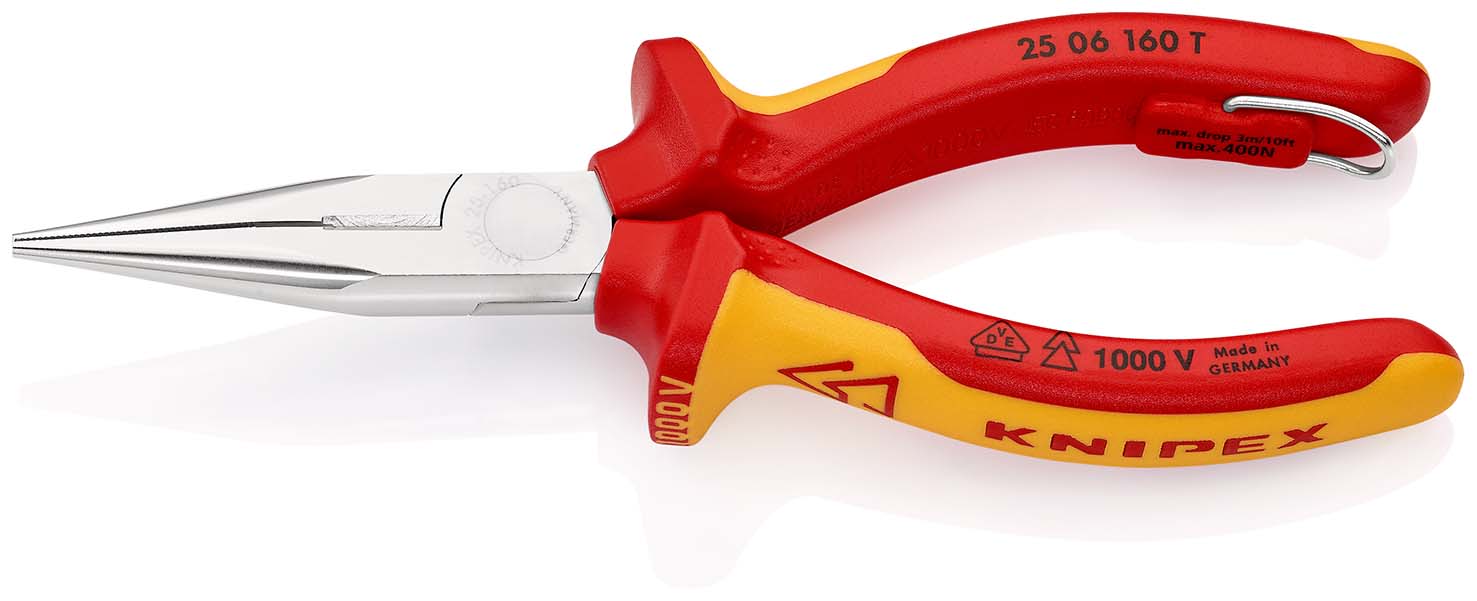 KNIPEX 25 06 160 T Kleště půlkulaté s břity TT