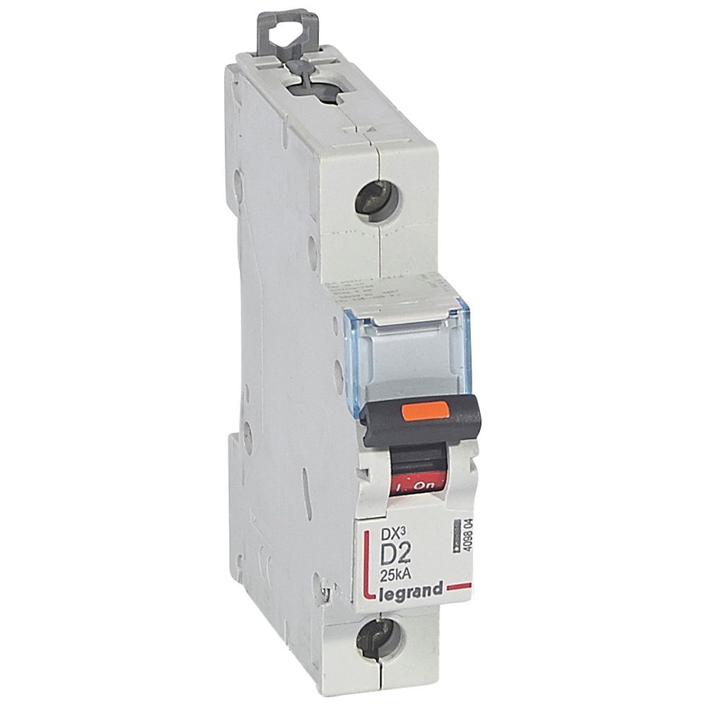 Jistič jednopólový LEGRAND 409804 DX3 1P D2 25KA