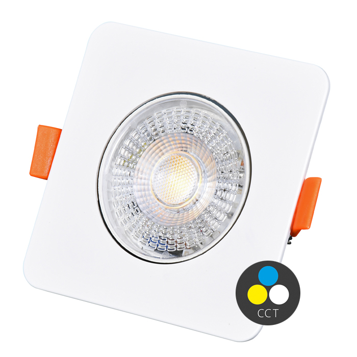 Svítidlo stropní ECOPLANET KENT 3W, 560lm, CCT 3000/4000/6000K, IP20, bílá