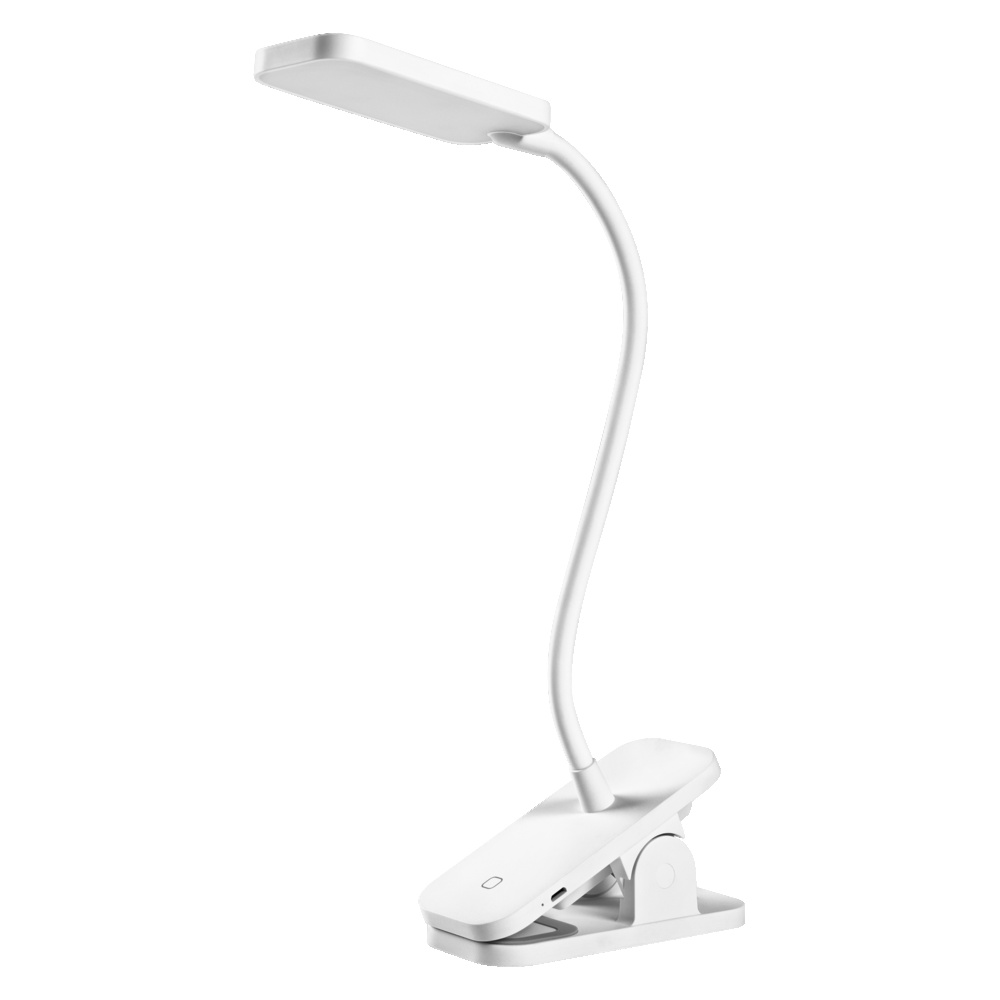 LED svítidlo stolní OSRAM PANAN CLIP SQUARE DIM USB WT