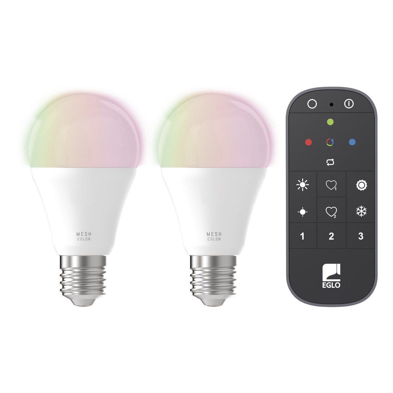 Zdroj LM_LED_E27 A60 2x11W opal RGB+TW EGLO