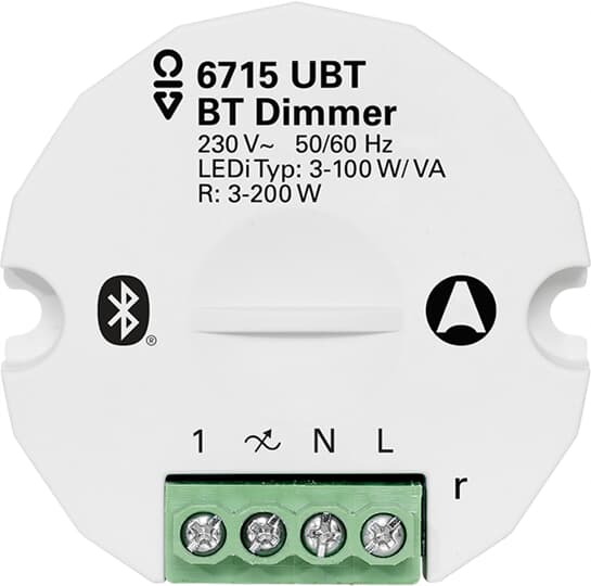 ABB 2CKA006710A0026 Modul stmívače pro Bluetooth Low Energy smart switch (BLE); 6715 UBT