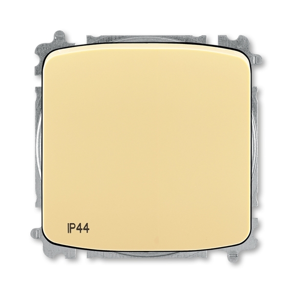 Přepínač křížový ABB Tango 3559A-A07940 D, řazení 7, béžová, IP44, s krytem