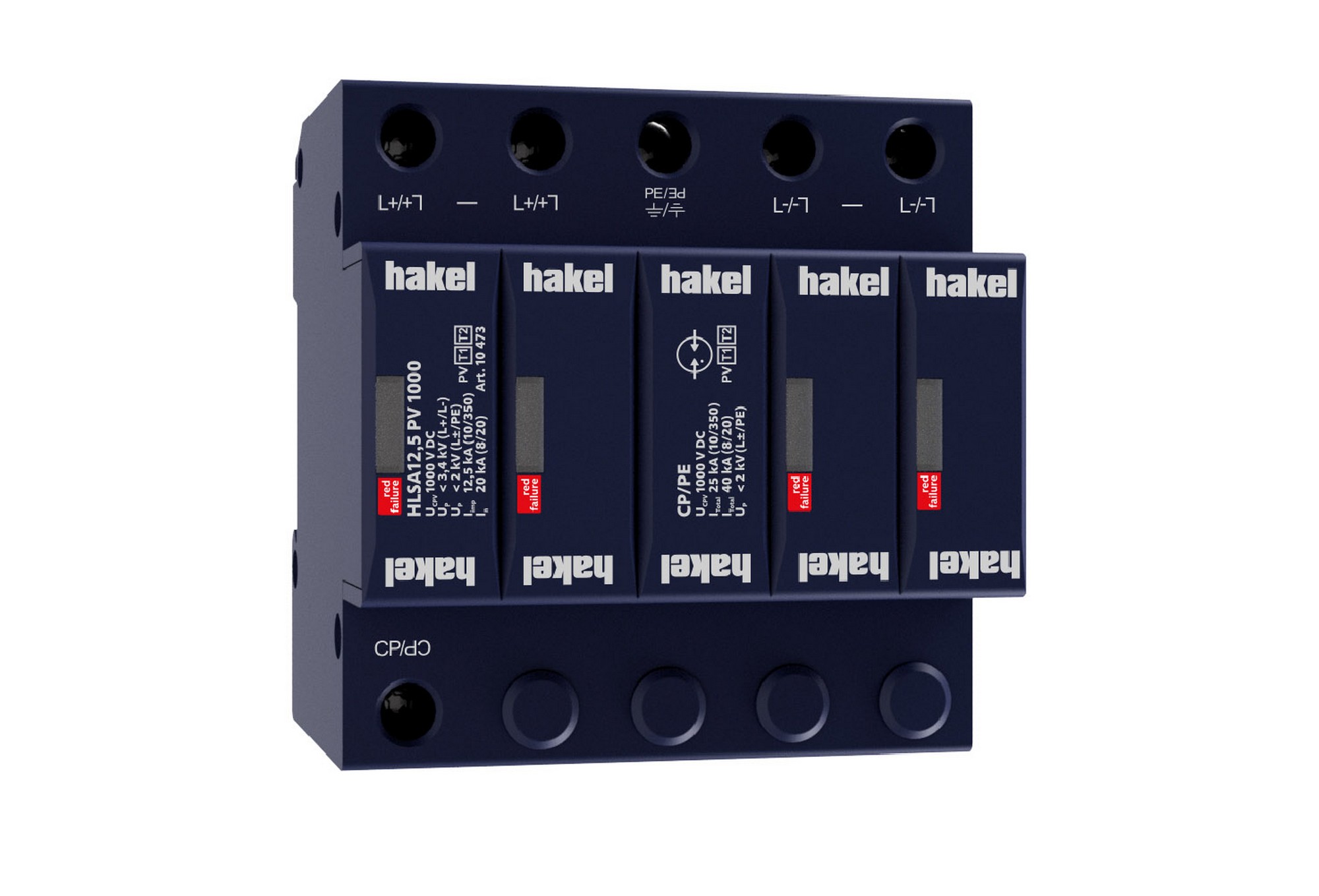 HAKEL 10473 HLSA12,5 PV 1000 SPD PV typ 1 + 2 RP 0,66kč/ks