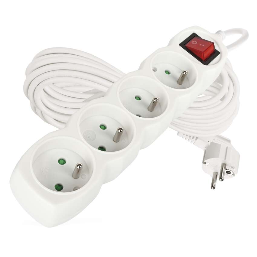 EMOS P1410 PRODLUŽKA 4Z 10M S VYP. 1MM
