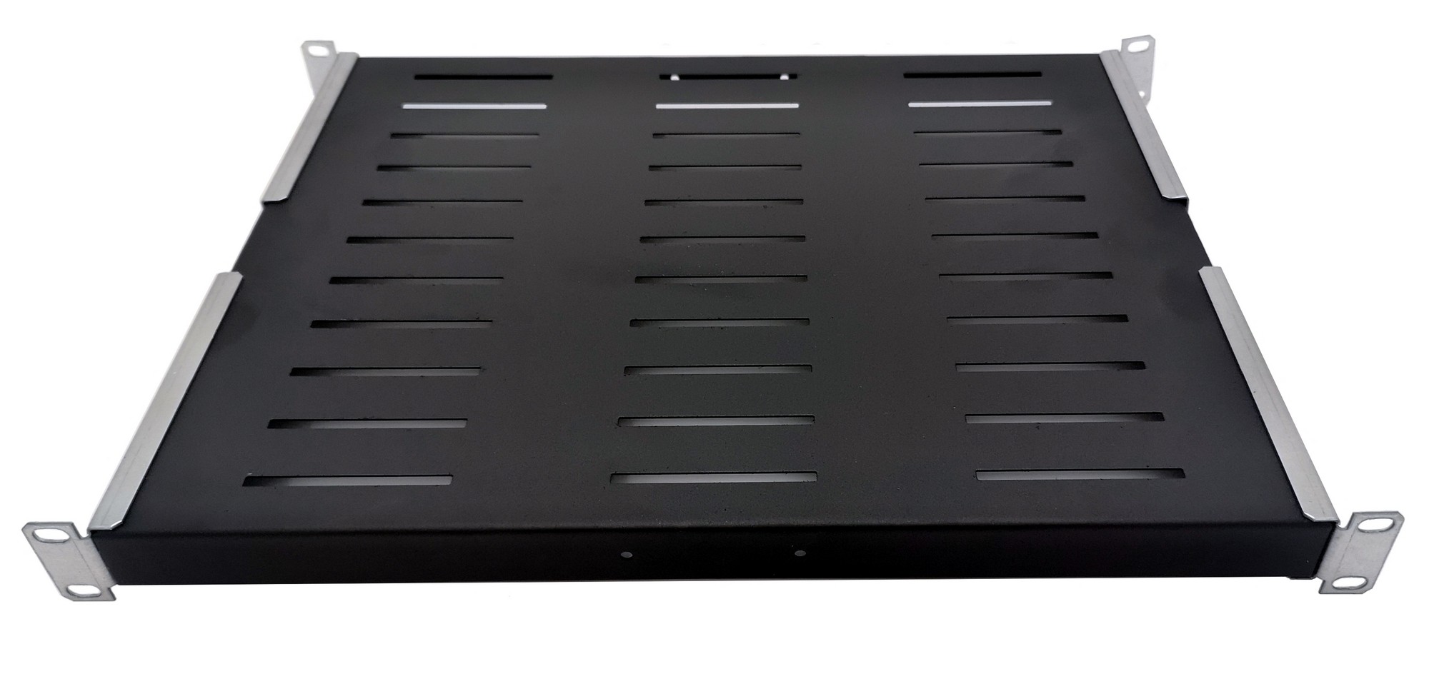 Police do rozvaděče AGER WPO-450-1C, 19", 1U, nosnost 60 kg, hloubka 450 mm