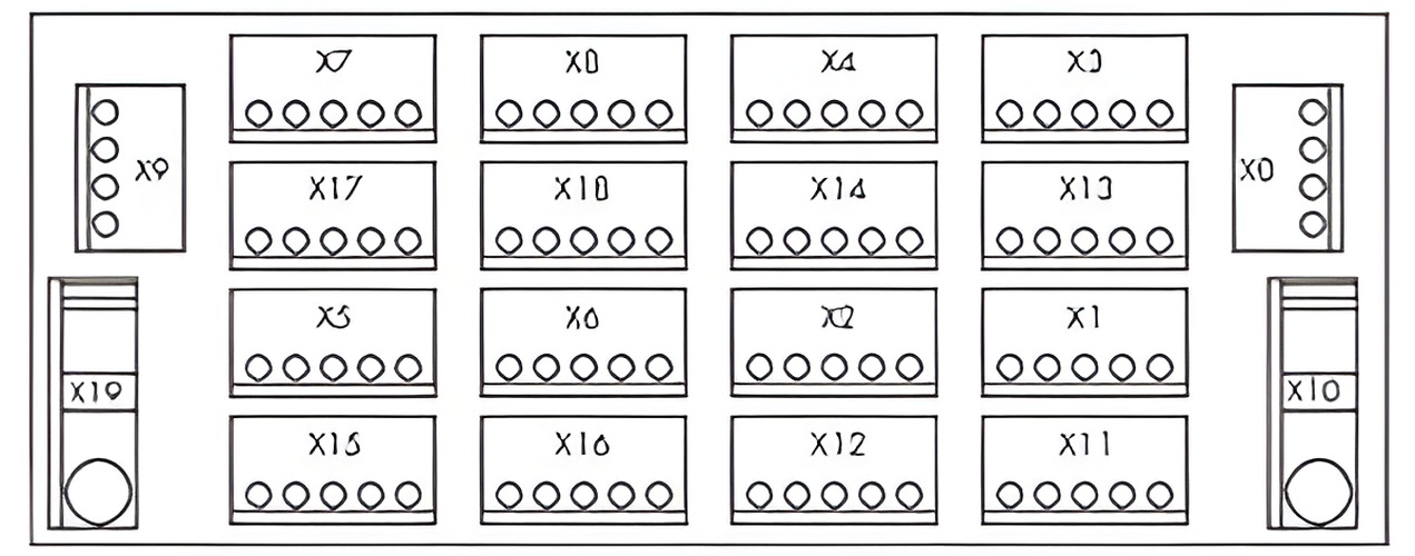 WAGO 288-870/000-040 Modul pro rozvedení potenciálu