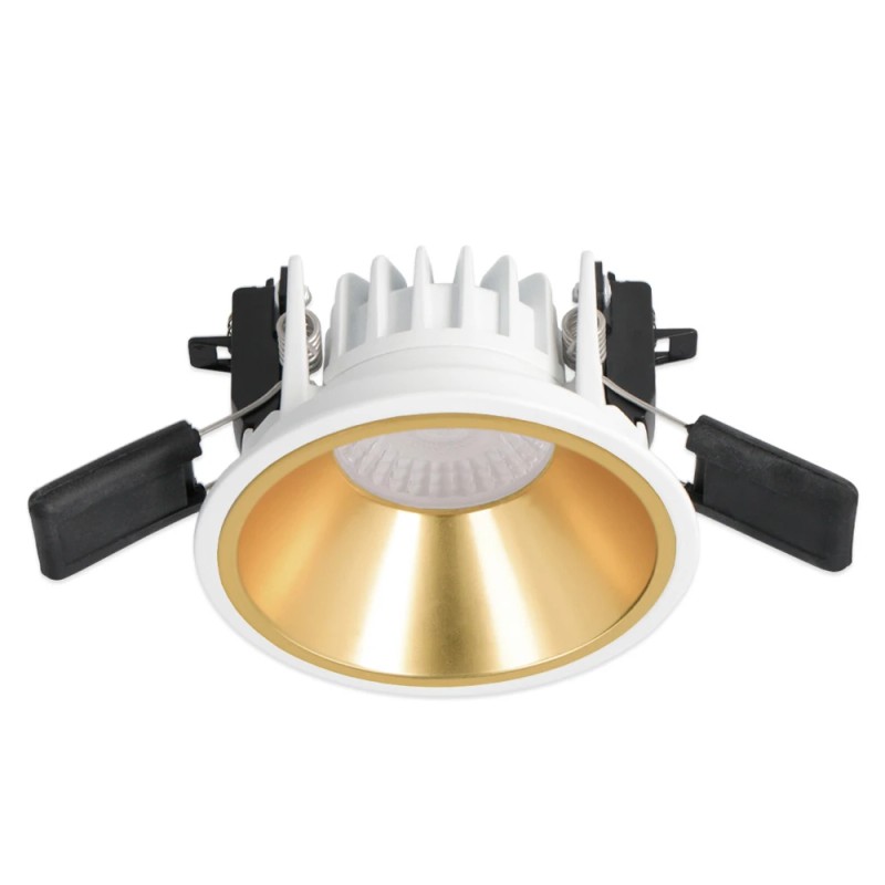 LED podhledové svítidlo MC LED Jolly 8 UGR, 8W, 3CCT (2700K, 3000K, 4000K), 60°, IP44, bílá barv (4)