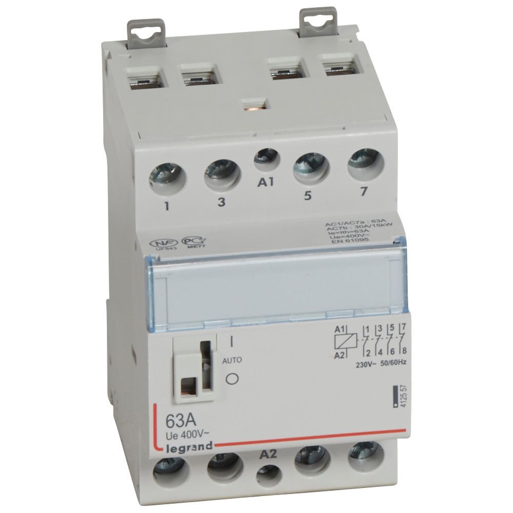 LEG 412557 STYKAČ 63A 4NC CÍVKA 230V