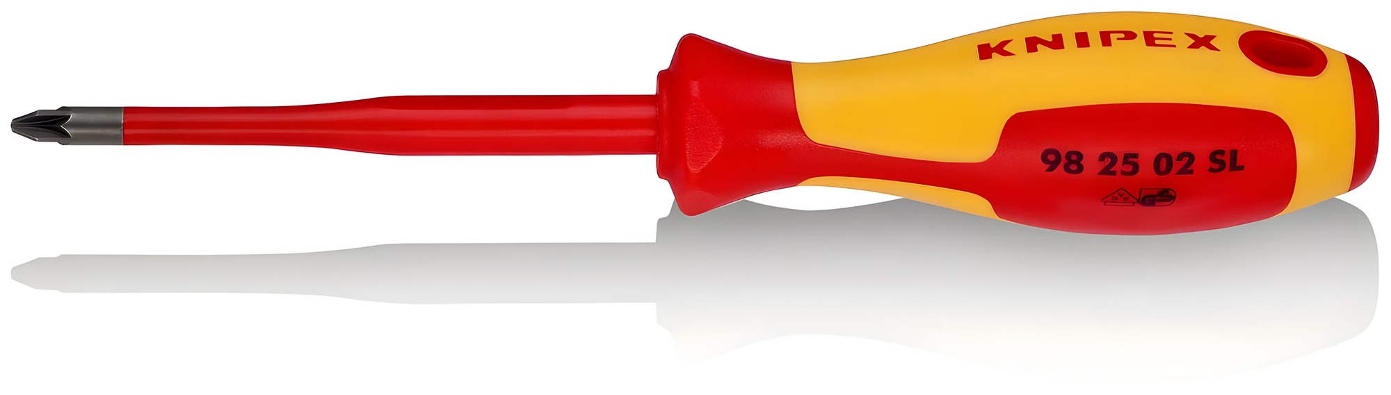 KNIPEX 98 25 02 SL Šroubovák "SLIM" - křížový