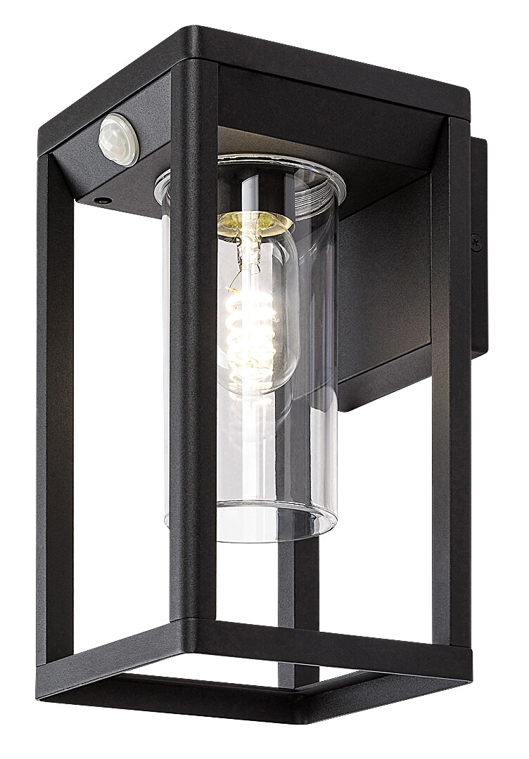 Venkovní nástěnné svítidlo Zernest černá E27 1×15W RABALUX 77086