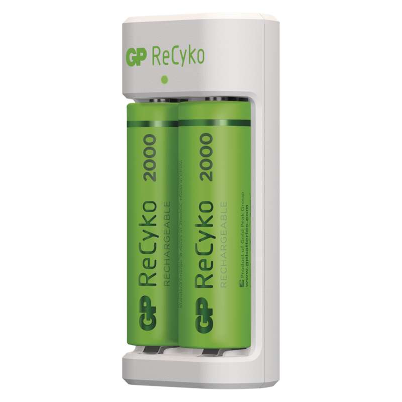 Nabíječka baterií GP Eco B51214 E211 + 2× AA REC 2000