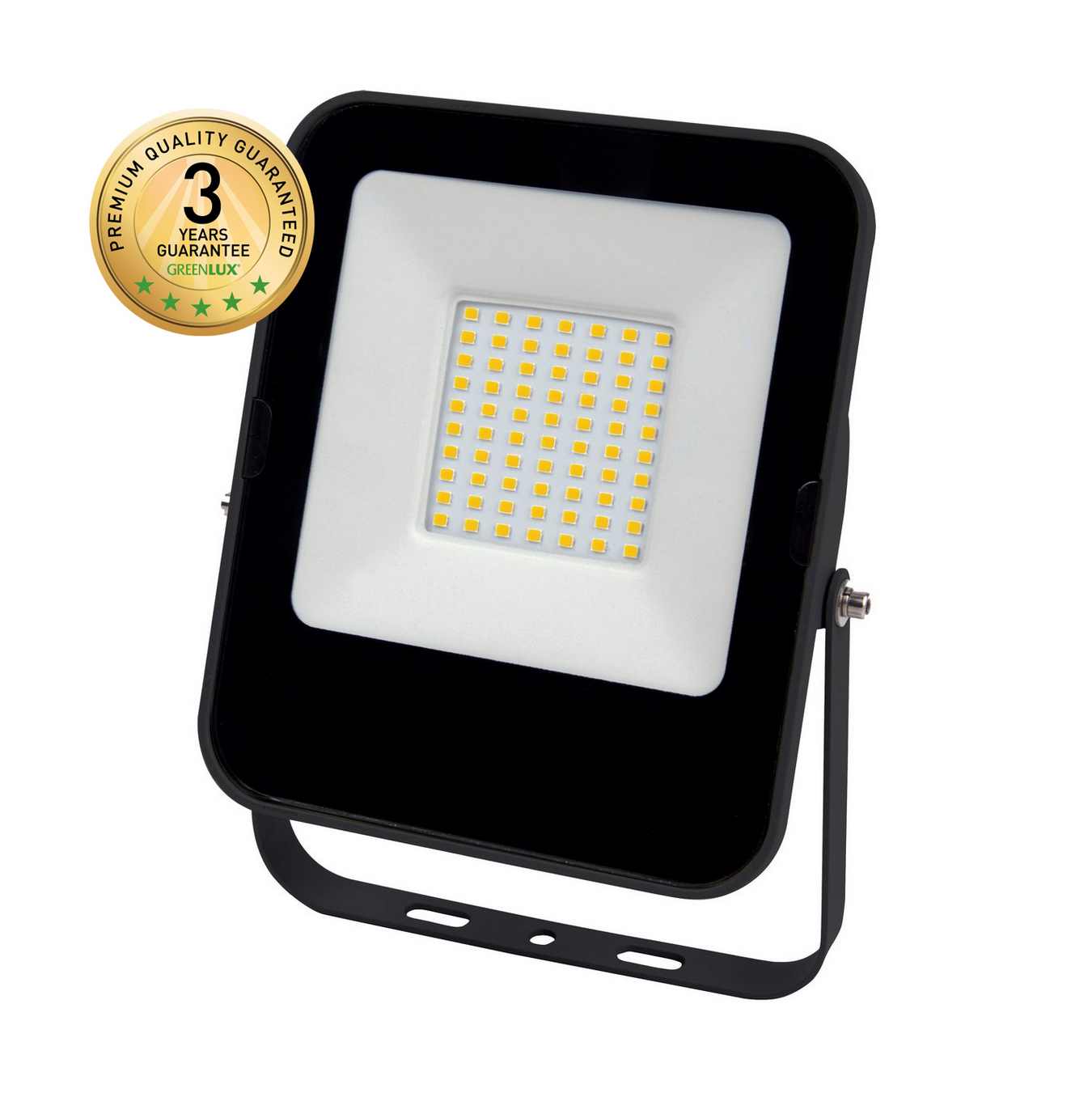 Reflektor LED GREENLUX ALFA SMD 50W, IP65, studená bílá, černá