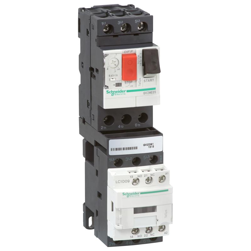 SCHN GV2DM110BD MOT.START.4A 24VAC