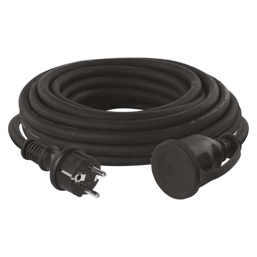 EMOS P01710R PRODLUŽKA 1Z 10M 2,5MM GUMA