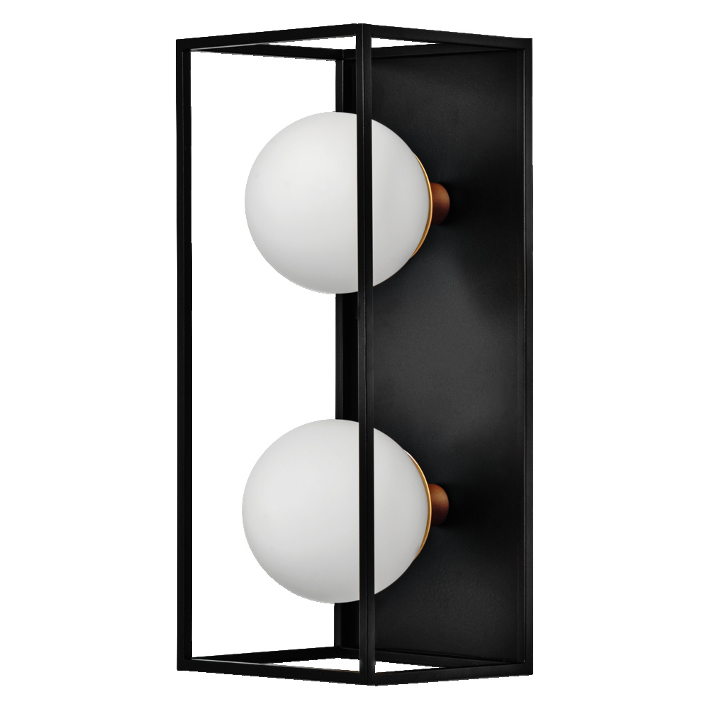 LED svítidlo dekorativní LEDVANCE DECOR SQUARE 350X150IP44BK 2XG9