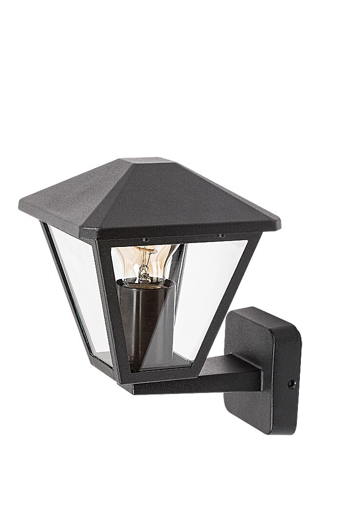 Venkovní nástěnné svítidlo Paravento černá E27 1×40W RABALUX 7146