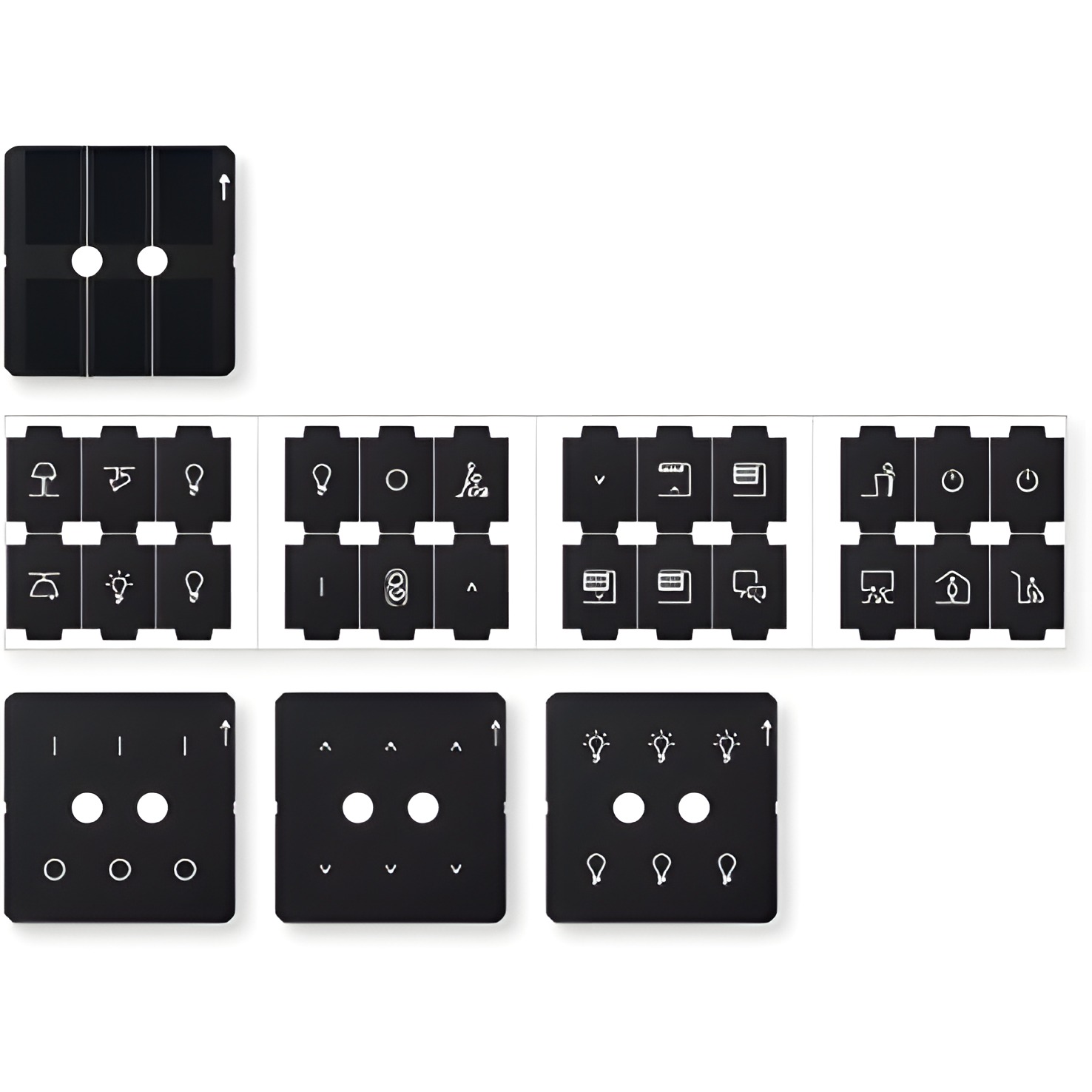 SCHN MTN6270-0010 Sada folií pro KNX Pro, System M
