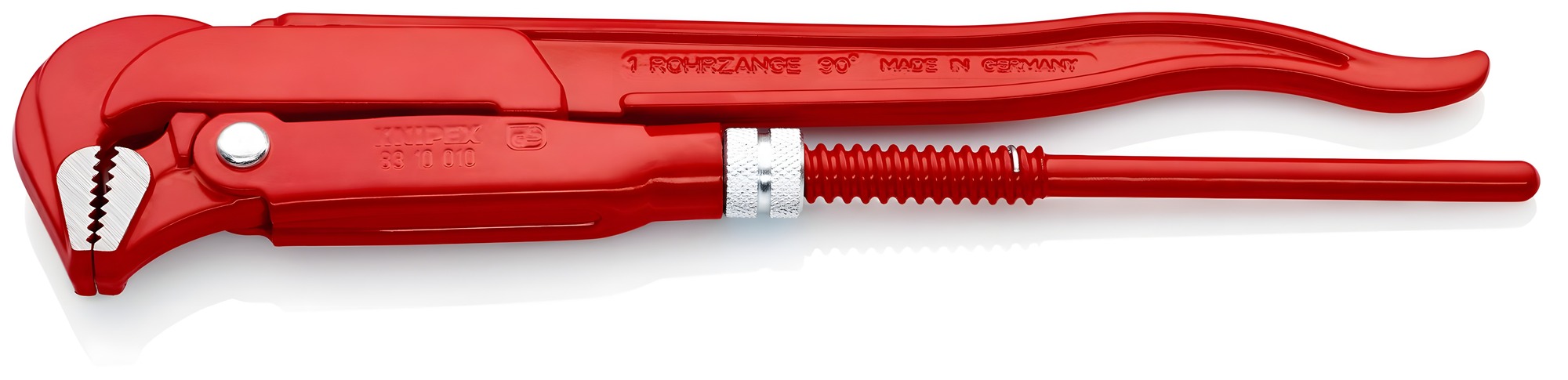 Hasák 90° stříkáno červenou práškovou barvou 310 mm  - 8310010