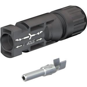 Stäubli MC4 Kabelová Zástrčka pro vodič 4-6mm2 PV-KST4/6X-UR
