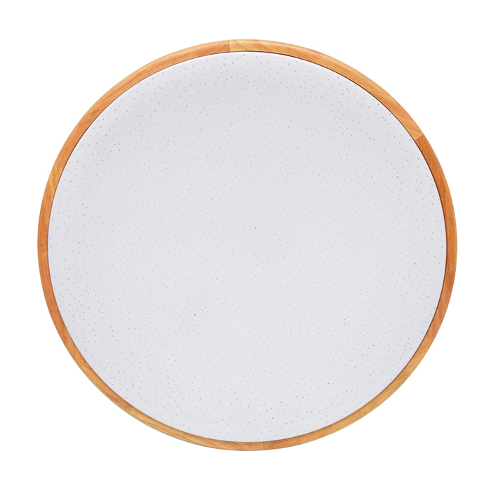 Svítidlo stropní ECOPLANET LENA 60W, 4000lm, CCT 3000/6500K, IP20, dálk. ovl., bílá/dřevo