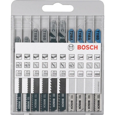 10dílná sada pilových plátků pro kmitací pily Basic for Metal and Wood