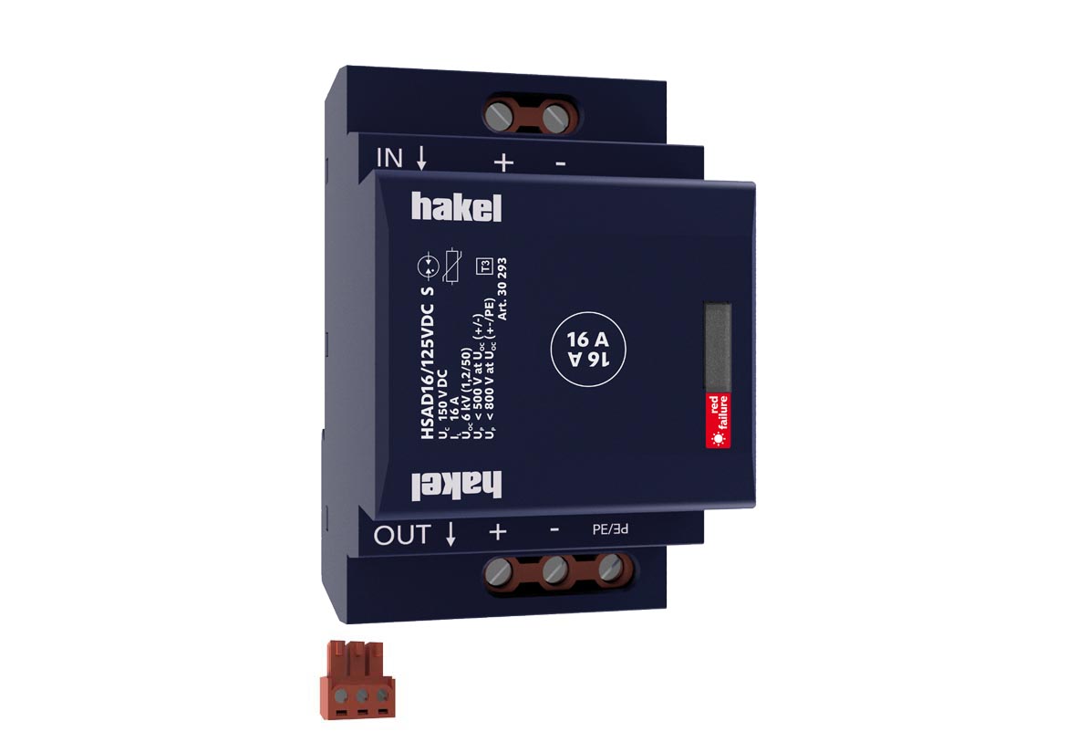 HAKEL 30293 HSAD16/125VDC S SPD typ 3 DC