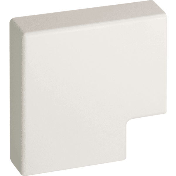 SCHM 03266 Plochý roh pro minikanály 40x17 - bílá