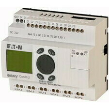 EATON 106393 EC4P-221-MRXD1 Řídicí relé easyControl, provedení s displejem, 12 DI (4 AI), 6 RO, easy